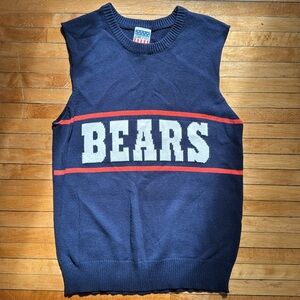 Chicago Bears Mens NFL Sweater Vest Junk Food Knit Pullover Ditka
Size. Medium